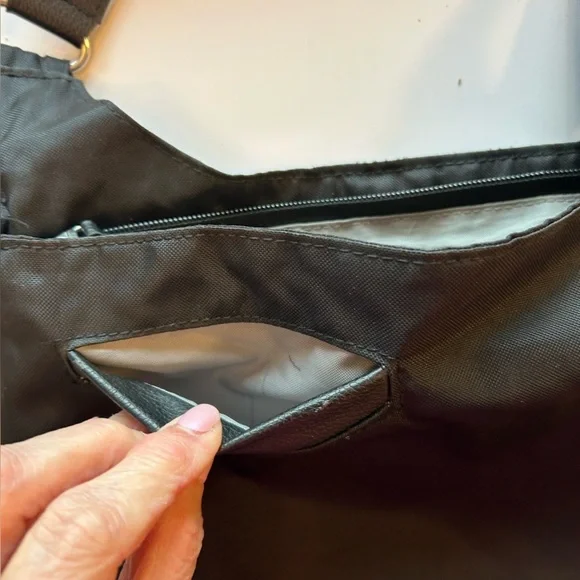 Mosey by baggallini Black Crossbody Travel Bag - Picture 6 of 13